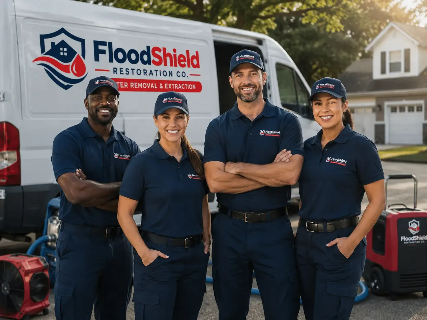 Flood Damage Restoration company in Shock, WV