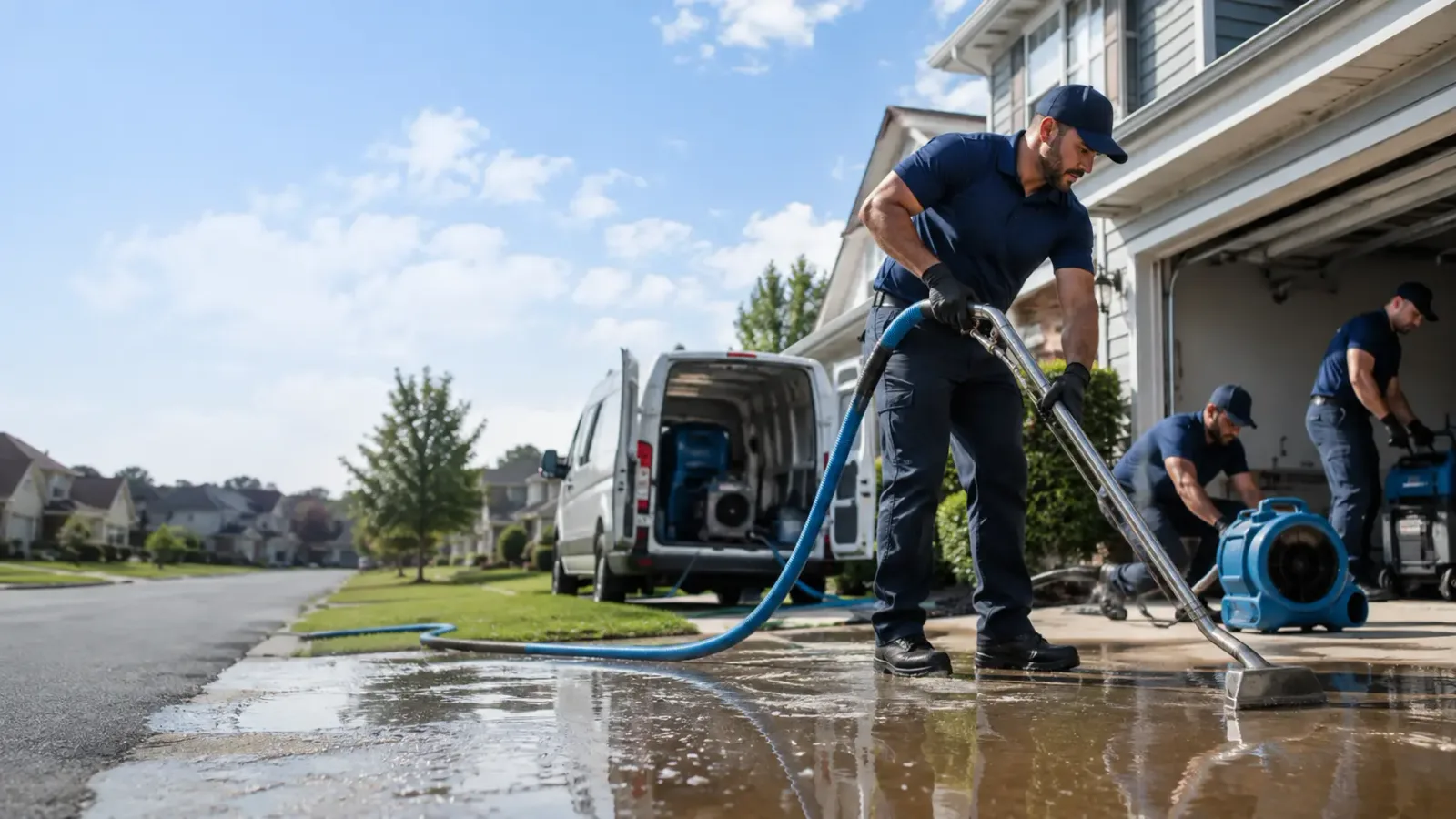 Flood Damage Restoration in Shock, WV